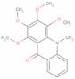 1,2,3,4-tetramethoxy-10-methylacridin-9(10H)-one