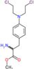 methyl 4-[bis(2-chloroethyl)amino]phenylalaninate