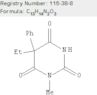 2,4,6(1H,3H,5H)-Pyrimidinetrione, 5-ethyl-1-methyl-5-phenyl-