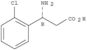 Benzenepropanoic acid, b-amino-2-chloro-, (bR)-