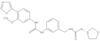 N-[3-[3-[3-Methoxy-4-(5-oxazolyl)phenyl]ureido]benzyl]carbamic acid tetrahydrofuran-3(S)-yl ester