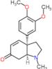 (3aR,7aS)-3a-(3,4-dimethoxyphenyl)-1-methyl-1,2,3,3a,7,7a-hexahydro-6H-indol-6-one