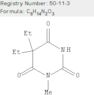 2,4,6(1H,3H,5H)-Pyrimidinetrione, 5,5-diethyl-1-methyl-