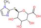 (3R,6R)-3,4,5-trihydroxy-6-(1-methylimidazol-2-yl)sulfanyl-tetrahydropyran-2-carboxylic acid