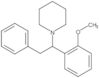 1-[1-(2-Methoxyphenyl)-2-phenylethyl]piperidine