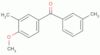 4-methoxy-3,3'-dimethylbenzophenone