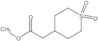 2H-Thiopyran-4-acetic acid, tetrahydro-, methyl ester, 1,1-dioxide