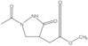 Methyl 1-acetyl-3-oxo-4-pyrazolidineacetate