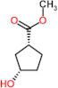 methyl (1R,3S)-3-hydroxycyclopentanecarboxylate