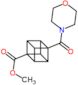 methyl 4-(morpholin-4-ylcarbonyl)pentacyclo[4.2.0.0~2,5~.0~3,8~.0~4,7~]octane-1-carboxylate