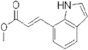 2-Propenoic acid, 3-(1H-indol-7-yl)-, Methyl ester