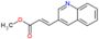 methyl (2E)-3-(quinolin-3-yl)prop-2-enoate