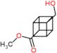 methyl 4-(hydroxymethyl)pentacyclo[4.2.0.0~2,5~.0~3,8~.0~4,7~]octane-1-carboxylate