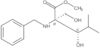 <span class="text-smallcaps">D</span>-Leucine, 3-hydroxy-2-(hydroxymethyl)-N-(phenylmethyl)-, methyl ester, (3S)-