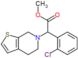 Methyl α-(2-chlorophenyl)-4,7-dihydrothieno[2,3-c]pyridine-6(5H)-acetate