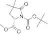 Methyl (2S)-1-(tert-butoxycarbonyl)-4,4-dimethylpyroglutamate