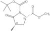 1-(1,1-Dimethylethyl) 2-methyl (2S,4R)-4-methyl-5-oxo-1,2-pyrrolidinedicarboxylate