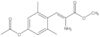 Methyl 3-[4-(acetyloxy)-2,6-dimethylphenyl]-2-amino-2-propenoate