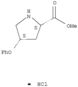 L-Proline, 4-phenoxy-,methyl ester, hydrochloride, cis- (9CI)