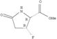 Proline,3-fluoro-5-oxo-, methyl ester, cis- (9CI)