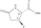 Proline,3-fluoro-5-oxo-, methyl ester, trans- (9CI)