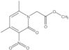 Methyl 4,6-dimethyl-3-nitro-2-oxo-1(2H)-pyridineacetate