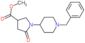 methyl 1-(1-benzylpiperidin-4-yl)-5-oxopyrrolidine-3-carboxylate