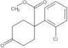 Methyl 1-(2-chlorophenyl)-4-oxocyclohexanecarboxylate