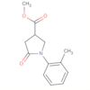 3-Pyrrolidinecarboxylic acid, 1-(2-methylphenyl)-5-oxo-, methyl ester