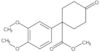 Methyl 1-(3,4-dimethoxyphenyl)-4-oxocyclohexanecarboxylate