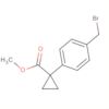 Cyclopropanecarboxylic acid, 1-[4-(bromomethyl)phenyl]-, methyl ester