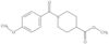 Methyl 1-(4-methoxybenzoyl)-4-piperidinecarboxylate