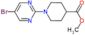 methyl 1-(5-bromopyrimidin-2-yl)piperidine-4-carboxylate