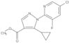 Methyl 1-(5-chloro-3-fluoro-2-pyridinyl)-5-cyclopropyl-1H-pyrazole-4-carboxylate