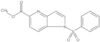 Methyl 1-(phenylsulfonyl)-1H-pyrrolo[3,2-b]pyridine-5-carboxylate