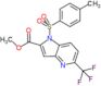 Methyl 1-[(4-methylphenyl)sulfonyl]-5-(trifluoromethyl)-1H-pyrrolo[3,2-b]pyridine-2-carboxylate