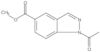 1H-Indazole-5-carboxylic acid, 1-acetyl-, methyl ester