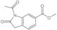 1-Acetyl-2,3-dihydro-2-oxo-1H-indole-6-carboxylic acid methyl ester