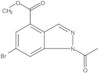 1H-Indazole-4-carboxylic acid, 1-acetyl-6-bromo-, methyl ester