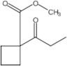 Methyl 1-(1-oxopropyl)cyclobutanecarboxylate