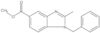 Methyl 2-methyl-1-(phenylmethyl)-1H-benzimidazole-5-carboxylate