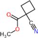 methyl 1-cyanocyclobutane-1-carboxylate