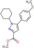 methyl 1-cyclohexyl-5-[4-(methylsulfanyl)phenyl]-1H-pyrazole-3-carboxylate