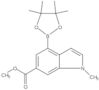 1H-Indole-6-carboxylic acid, 1-methyl-4-(4,4,5,5-tetramethyl-1,3,2-dioxaborolan-2-yl)-, methyl ester