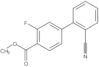 Methyl 2′-cyano-3-fluoro[1,1′-biphenyl]-4-carboxylate
