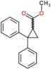 methyl 2,2-diphenylcyclopropanecarboxylate