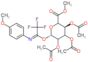 methyl (3S,6S)-3,4,5-triacetoxy-6-[(E)-N-(4-methoxyphenyl)-C-(trifluoromethyl)carbonimidoyl]oxy-...