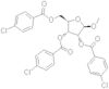 Methyl 2,3,5-tri-O-(4-chlorobenzoyl)-beta-D-ribofuranoside