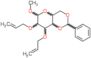 methyl 4,6-O-(phenylmethylidene)-2,3-di-O-prop-2-en-1-ylhexopyranoside