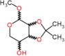 methyl 2,3-O-(1-methylethylidene)pentopyranoside